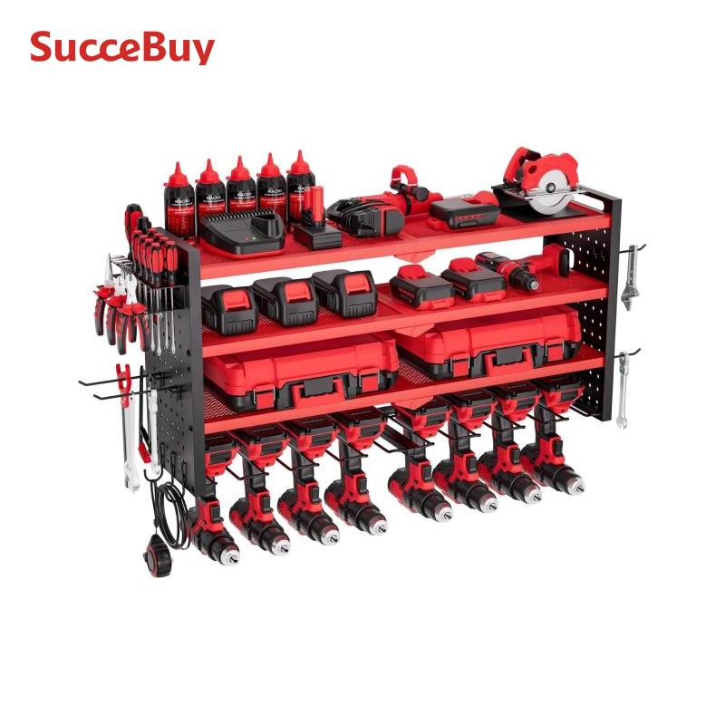 Hand Tools In Workshop - منظم أدوات يدوية من 4 طبقات